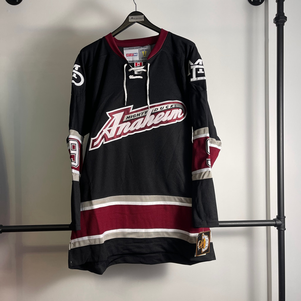 Men's CCM Anaheim Mighty Ducks Kariya Jersey Size 56